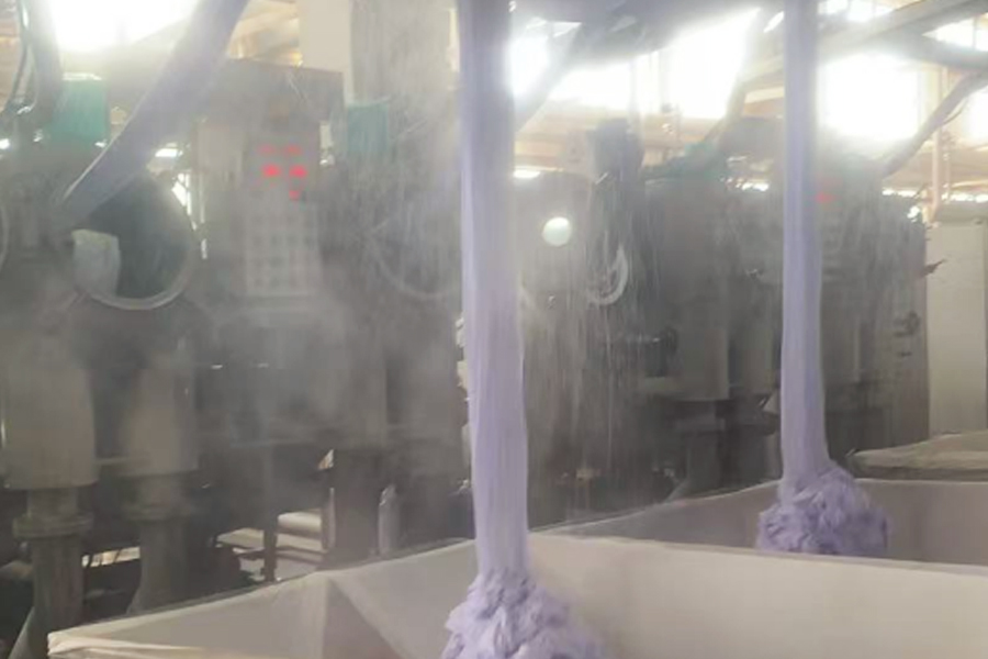 染色工場生産～筒出し半製品