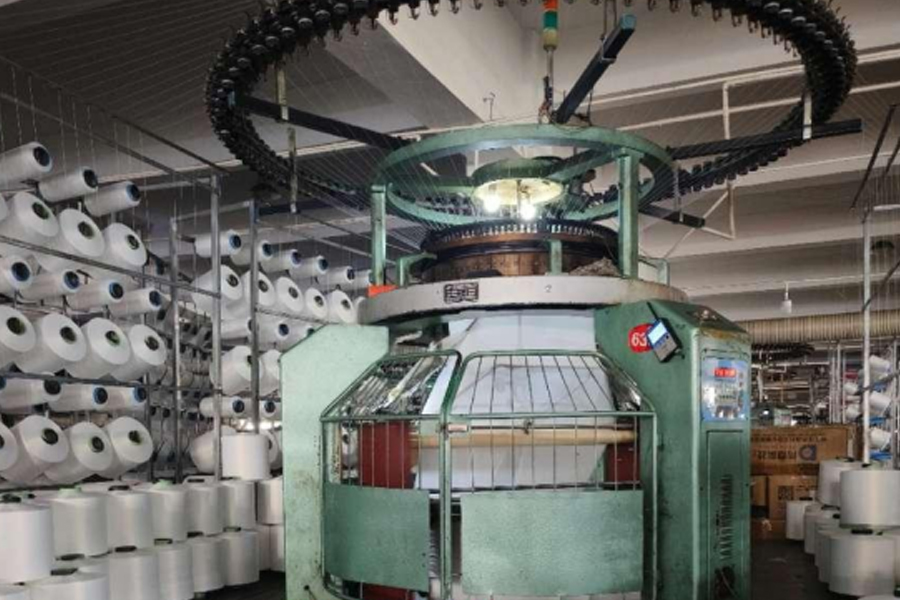 グレー生地生産モデル - 高足片面