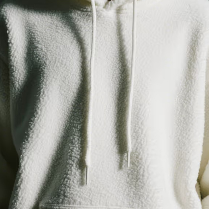 イミテーションコットンのシワ防止スウェットシャツ生地