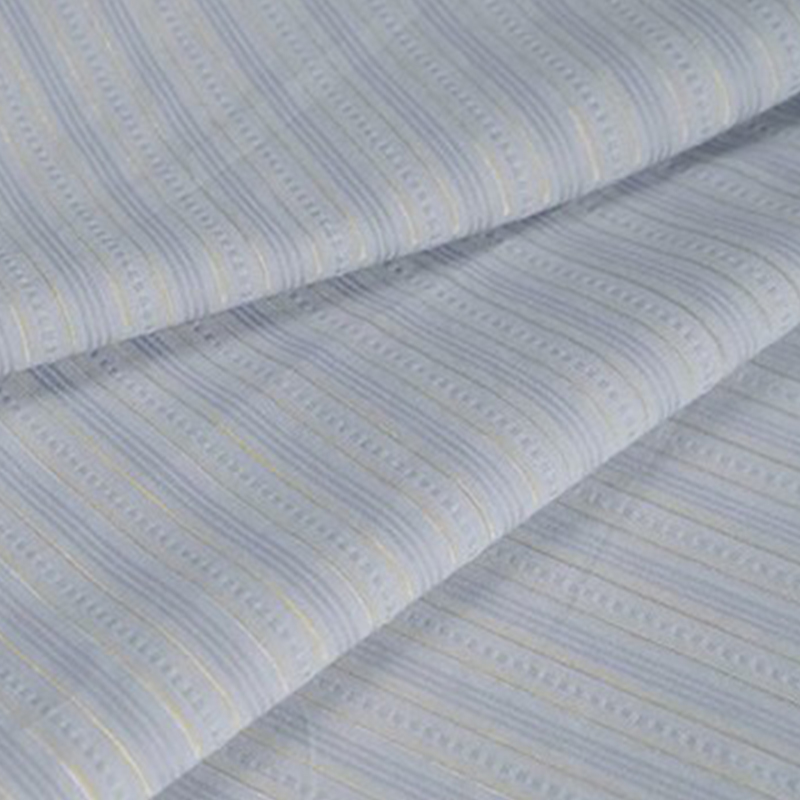 ストレッチコットンストライプ生地